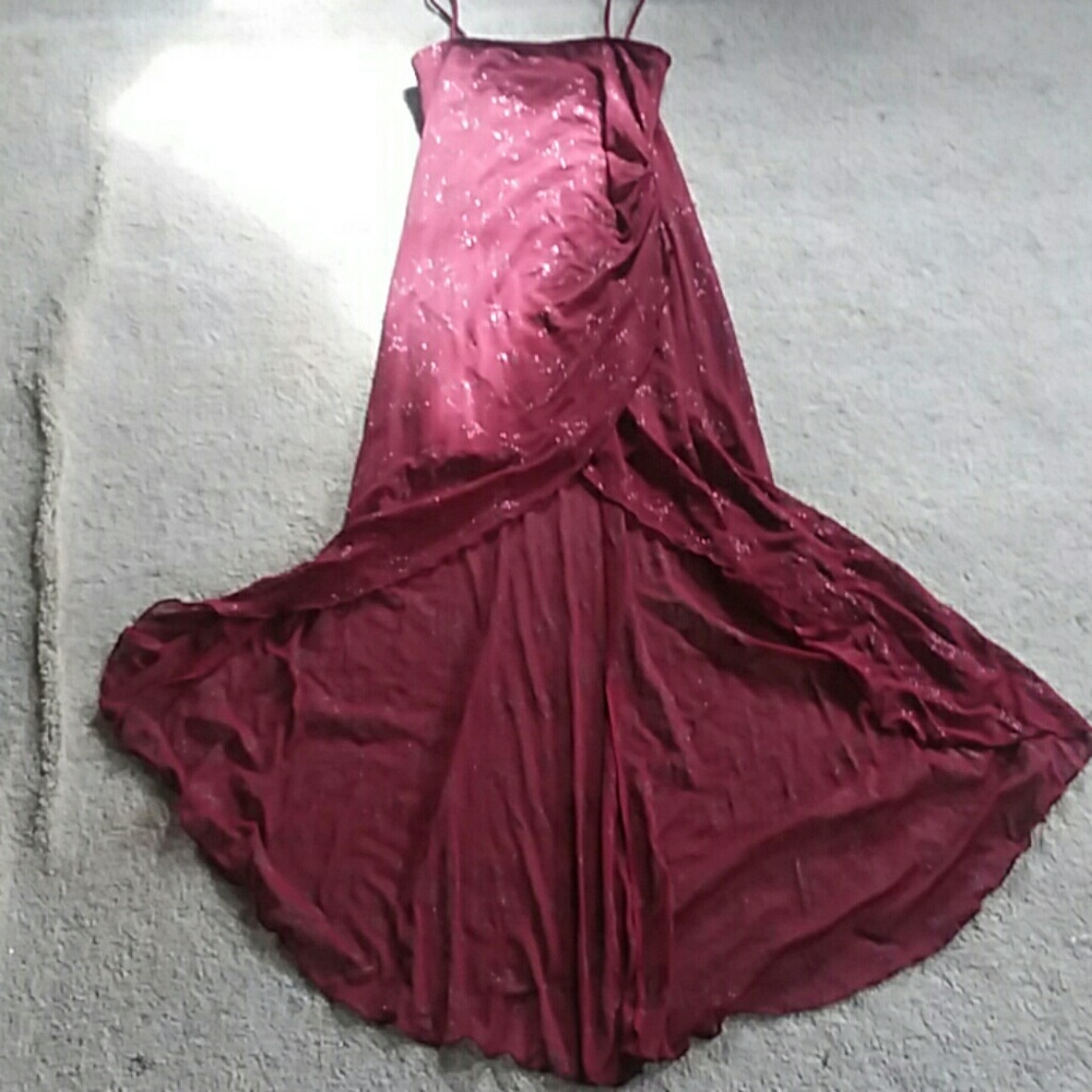 💋❤❤sale❤❤♦️Beautiful ♦️Red Dress high low - Picture 4 of 8